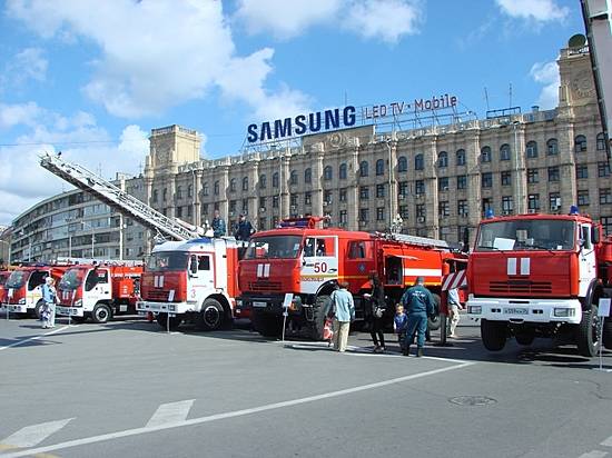 Волгоградские пожарные продемонстрируют новую технику