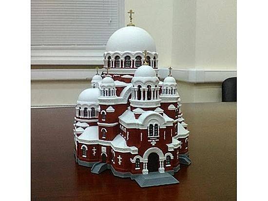В ВолГУ создали 3D-модель восстанавливаемого храма имени Александра Невского
