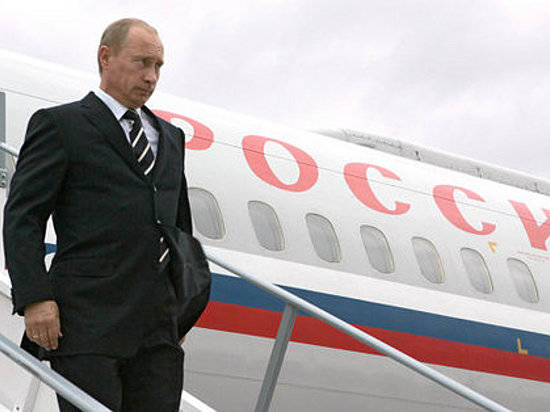 Владимир Путин прибыл в Волгоград