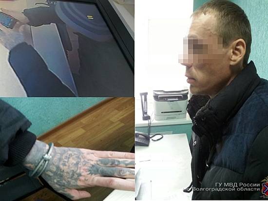 В Волгограде рецидивист с газовым баллончиком ограбил продавца цветочного павильона