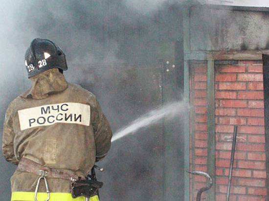 В частном секторе на севере Волгограда полыхнул пустой гараж