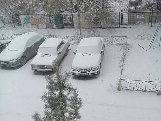 На Волгоград надвигается снегопад