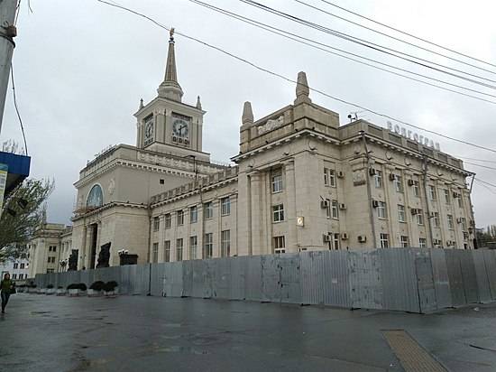 В Волгограде началась реконструкция железнодорожного вокзала
