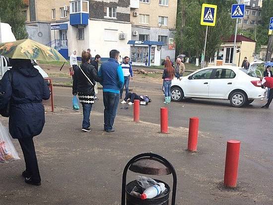В Волгограде сбили женщину на пешеходном переходе