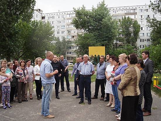 Волгоградцы активно участвуют в обсуждении проектов благоустройства дворов