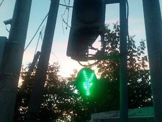 В Волгограде вандалы повесили «зеленого человечка»
