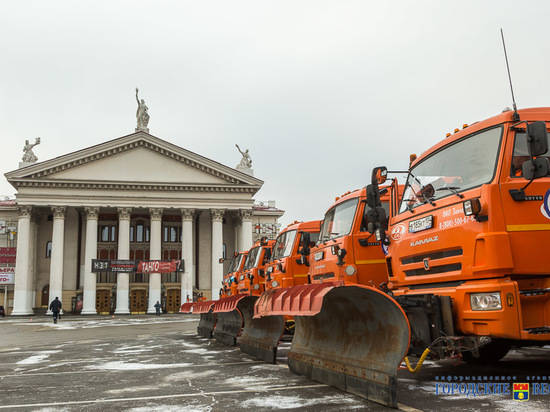 В Волгограде состоится парад коммунальной техники