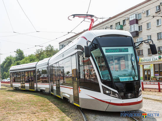 Волгоград закупит еще 16 новых трамваев