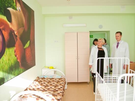 В волгоградской  больнице № 7 заканчивают ремонт детского корпуса