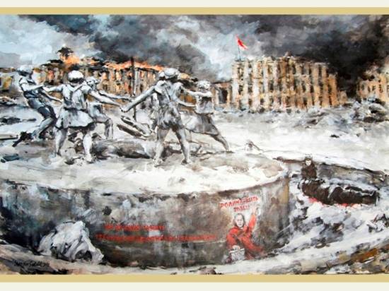 Коллекция живописи музея-заповедника «Сталинградская битва» пополнилась  картиной из Чехии