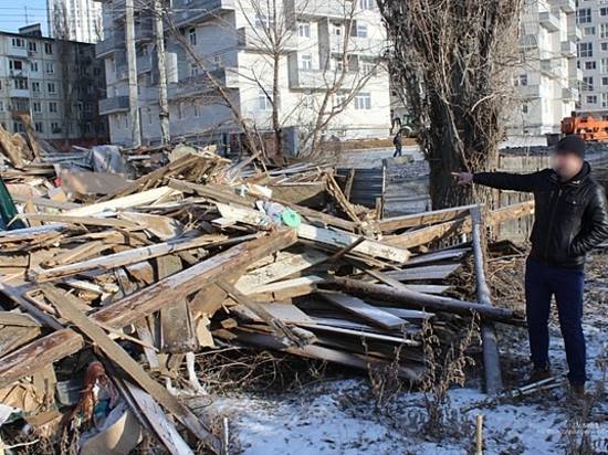 В Волгограде рецидивист снес дом многодетных соседей ради стройматериалов