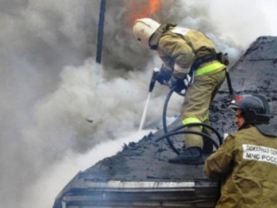 В Камышине на пожаре сгорела 77-летняя женщина