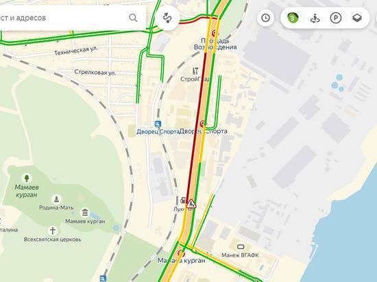 Волгоградцы не могут добраться с севера города до центра