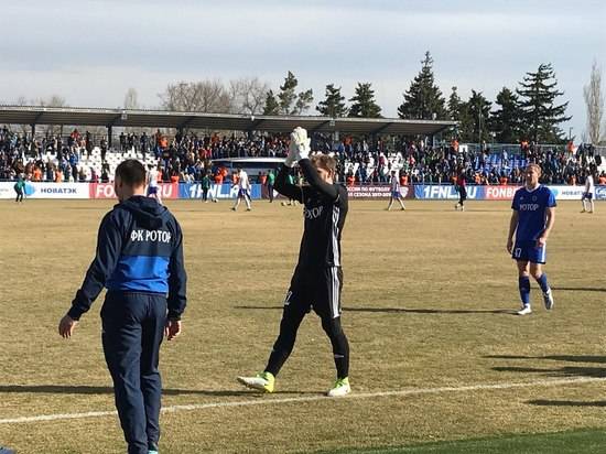 «Ротор-Волгоград» сыграл вничью с «Факелом» из Воронежа