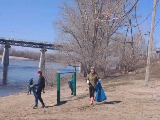 В Волгоградской области началась уборка берегов
