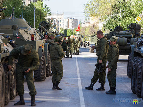3 мая в Волгограде отрепетируют парад Победы