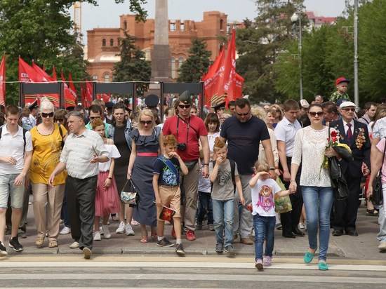 500 тысяч человек приняли участие в праздновании 9 Мая в Волгоградской области