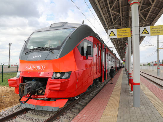 Электропоезд доставит первых пассажиров из аэропорта Волгограда 17 мая