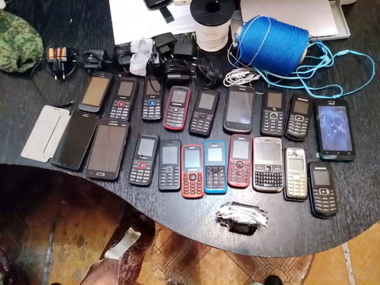 Волгоградца задержали при попытке переброса 18 телефонов в колонию