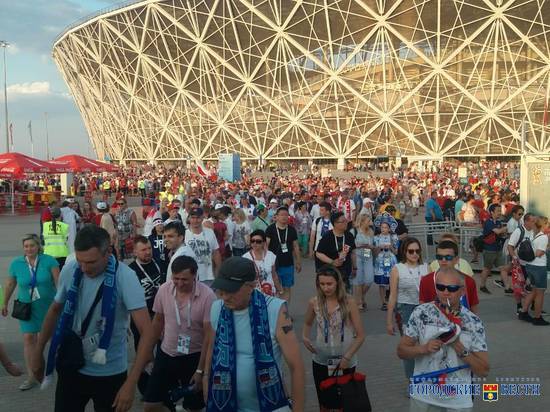 Виктор Гусев: С жарой болельщикам помог справиться стадион «Волгоград Арена»