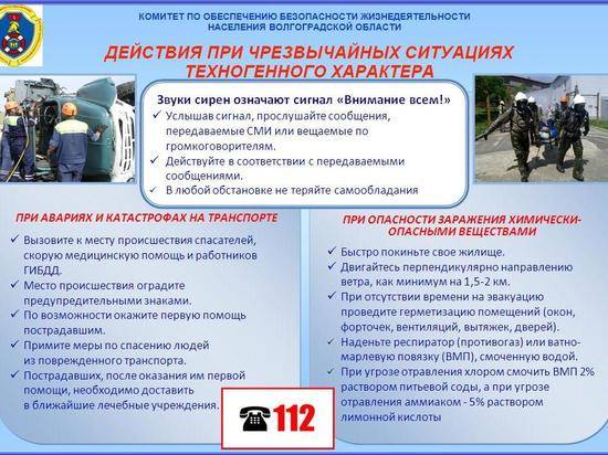Что делать во время ЧС