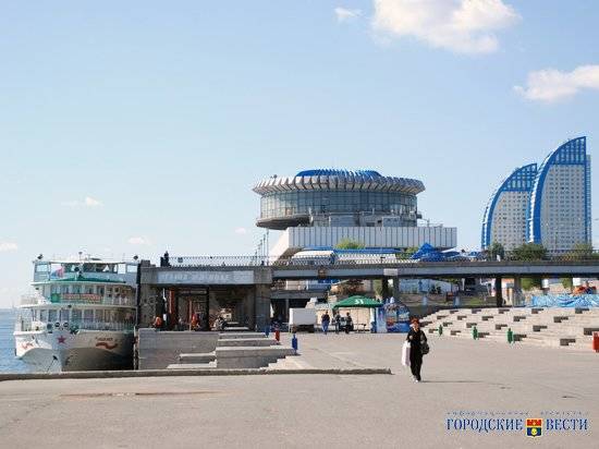 На Центральной набережной Волгограда разобьют парк с амфитеатром