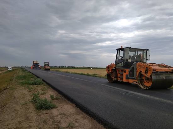 Участок трассы Новый Рогачик – Волгоград уже почти заасфальтировали