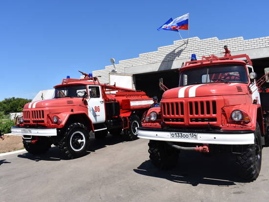 В хуторе Субботин в Михайловке открыли новое пожарное депо