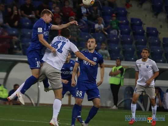 Волгоградский «Ротор» обошел соперника со счетом 2:1
