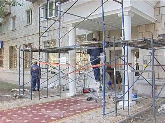В Дзержинском районе Волгограда заканчивают ремонт ЗАГСа