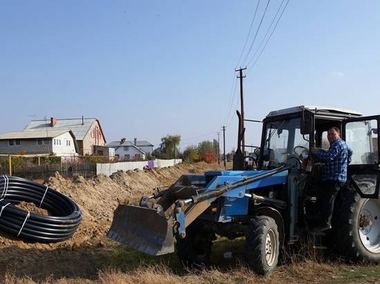 Еще 30 домов в селе под Волгоградом подключат к новому водопроводу