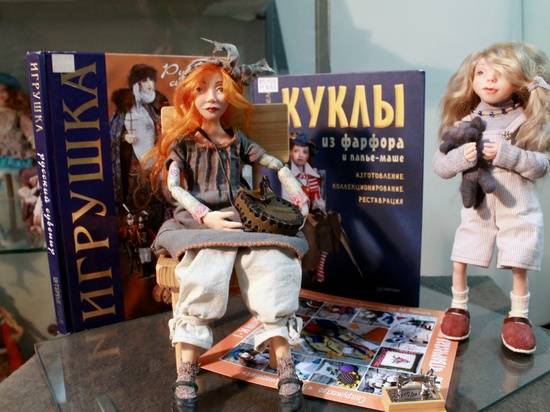 В «Горьковке» проходит бесплатная выставка хэнд-мейд-кукол