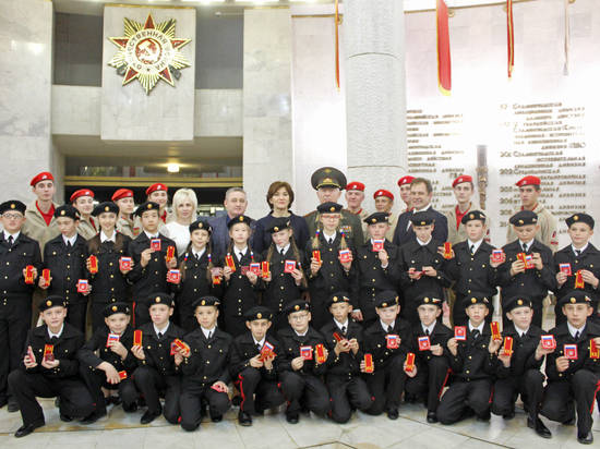 120 школьников пополнили ряды «Юнармии» в Волгоградской области