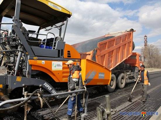 В 2018 году 65 км дороги реконструировали на волгоградской трассе «Каспий»