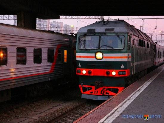 Поезд из Москвы на час опаздывает в Волгоград из-за поломки
