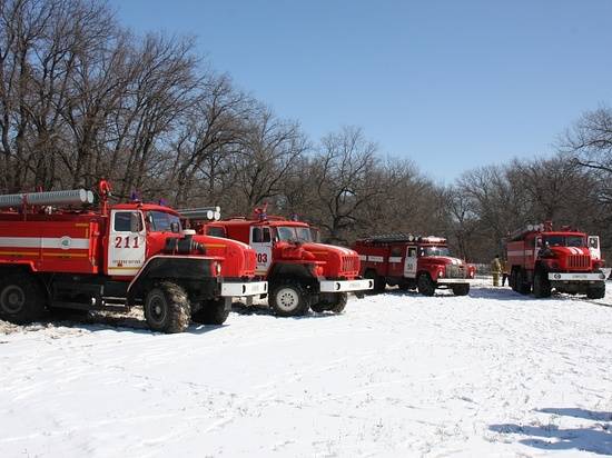 Водители лесных пожарных машин в Волгоградской области переобучаются к лету 2019