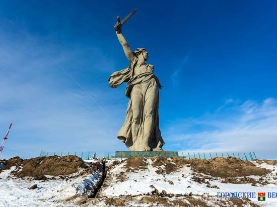 В Волгограде на реставрацию монумента «Родина-мать зовет!» потратят 668 миллионов рублей