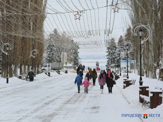 В Волгограде успокоится ветер и усилится мороз