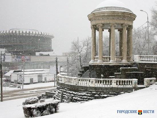 Последняя неделя зимы в Волгограде пройдет с  мокрым снегом, метелью и ночными морозами до -12