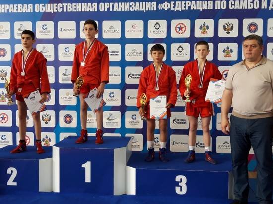 Волгоградские самбисты успешно выступили на Спартакиаде в Армавире