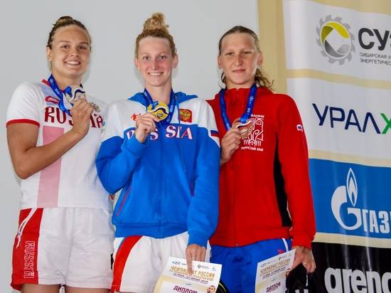 Волгоградка Мария Новикова – чемпионка России по плаванию на открытой воде