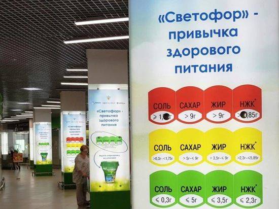 В России появится цветная маркировка продуктов