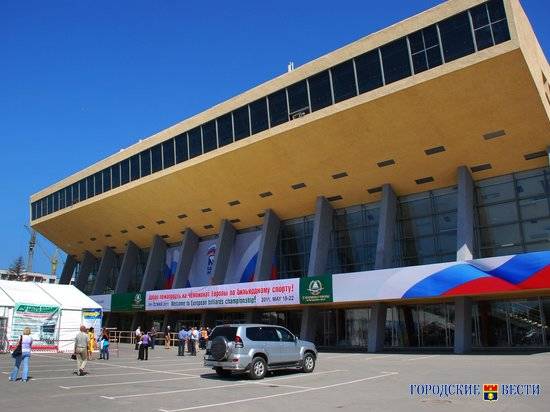 Во Дворце спорта в Волгограде отремонтировали третий этаж