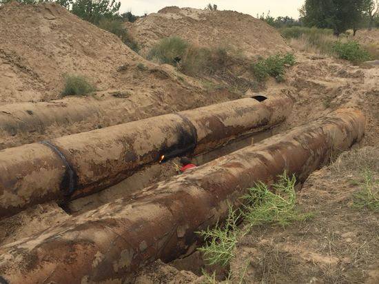 Пятеро волгоградцев пытались похитить трубопровод канализации стоимостью в 10 миллионов рублей