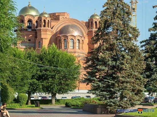 В Волгограде у собора Александра Невского раскинется сквер