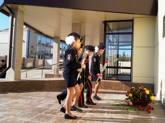 Волгоградские кадеты побывали на экскурсии в городском управлении МВД
