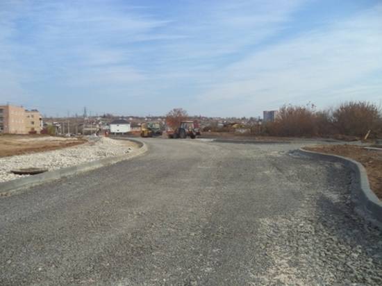 В Волгограде заканчивают возведение новой дороги к развивающемуся ЖК
