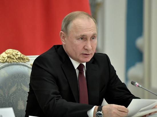 Путин провёл заседание Совета по стратегическому развитию и нацпроектам