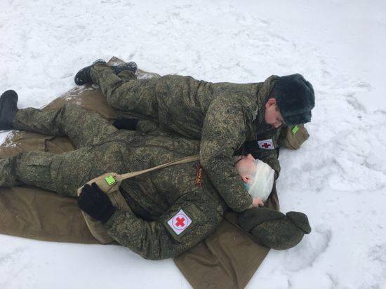 Под Волгоградом военные медики готовятся к конкурсу профессионального мастерства