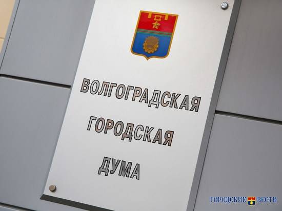 Депутаты Волгоградской городской Думы переходят на «удаленку»
